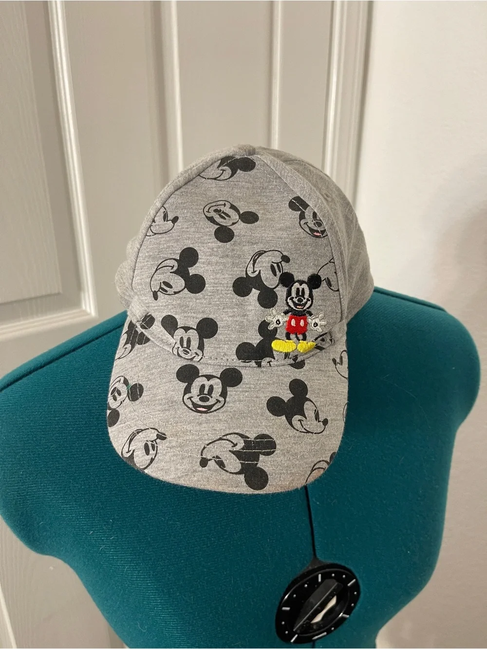 Disney Mickey Mouse Gray Baseball Cap